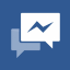 Facebook Messenger Icon 64x64 png